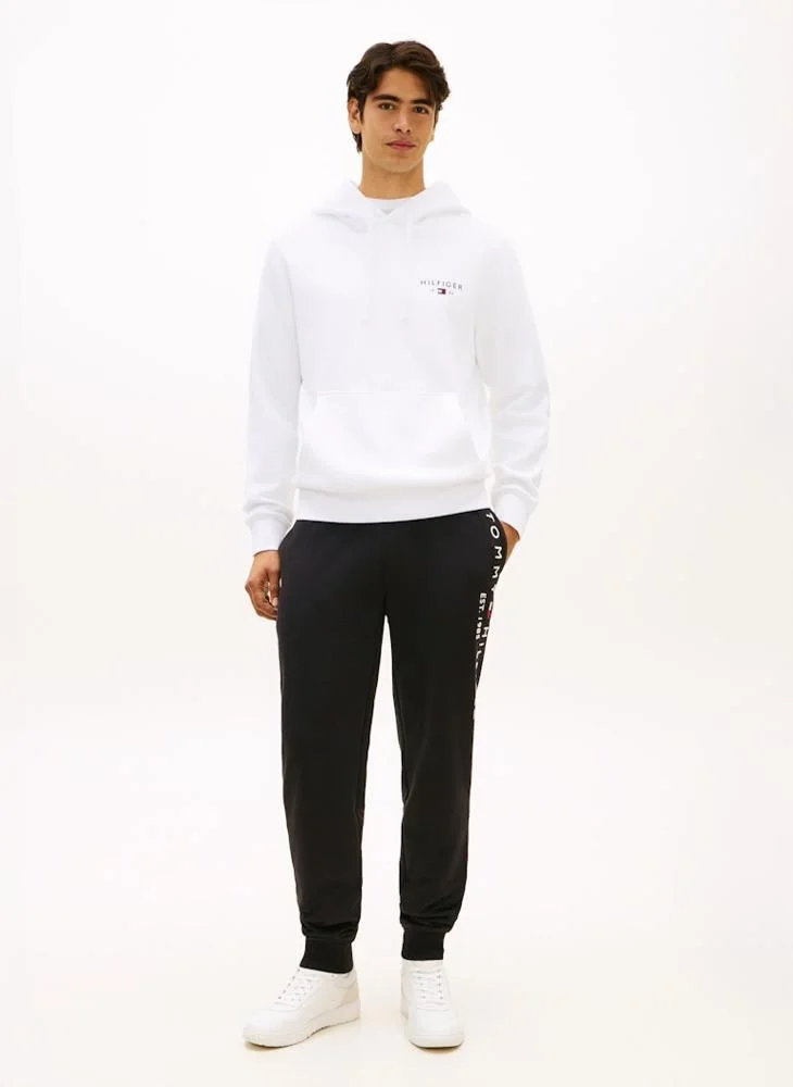 TOMMY HILFIGER  Logo Terry Cuffed Leg Joggers for Men | Best Price UAE
